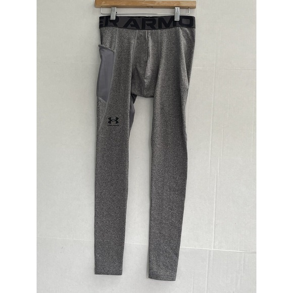 Under Armour Cold Gear  Men's Size Medium Compression Leggings Gray - Picture 1 of 11